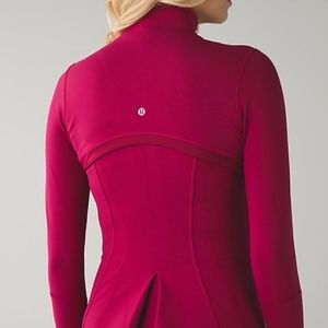 Lulu Lemon Define Jacket size 6 berry